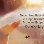 Hope. The end is still unwritten